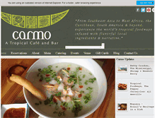 Tablet Screenshot of cafecarmo.com